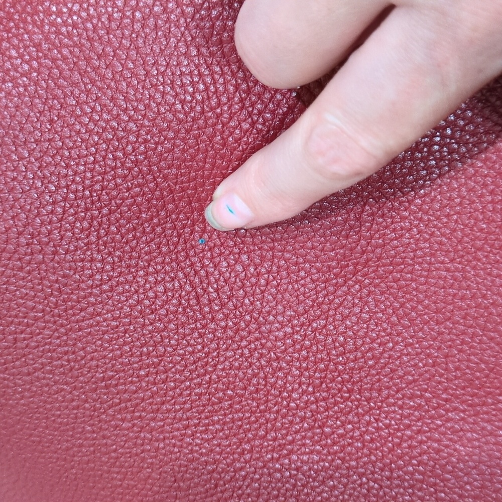 Coach GUC Red Burgundy Leather Hobo Shoulder Or Crossbody Bag Purse - Picture 16 of 16